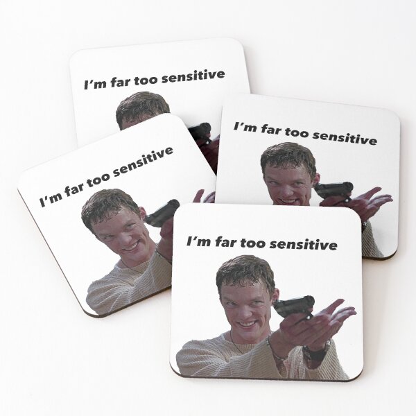 Item preview, Stu Scream  Im Far Too Sensitive designed and sold by thebriskneesart.
