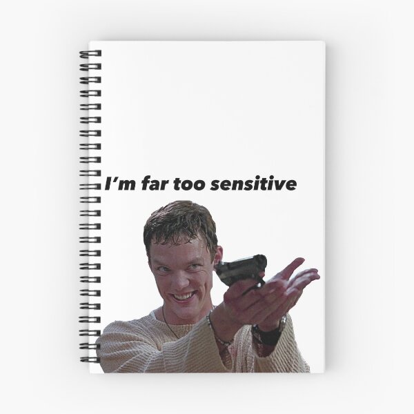 Item preview, Stu Scream  Im Far Too Sensitive designed and sold by thebriskneesart.