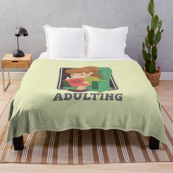 Item preview, Retro Style Adulting Illustration designed and sold by ShineEyePirate.