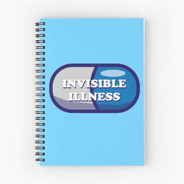 Item preview, Invisible Illness - Pill - Blue designed and sold by MOREDANKMEMES.