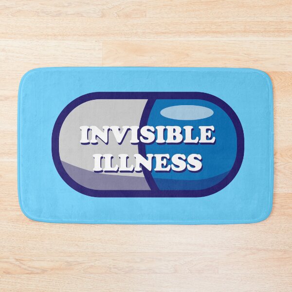 Item preview, Invisible Illness - Pill - Blue designed and sold by MOREDANKMEMES.