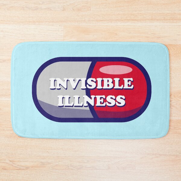 Item preview, Invisible Illness - Pill - Red designed and sold by MOREDANKMEMES.
