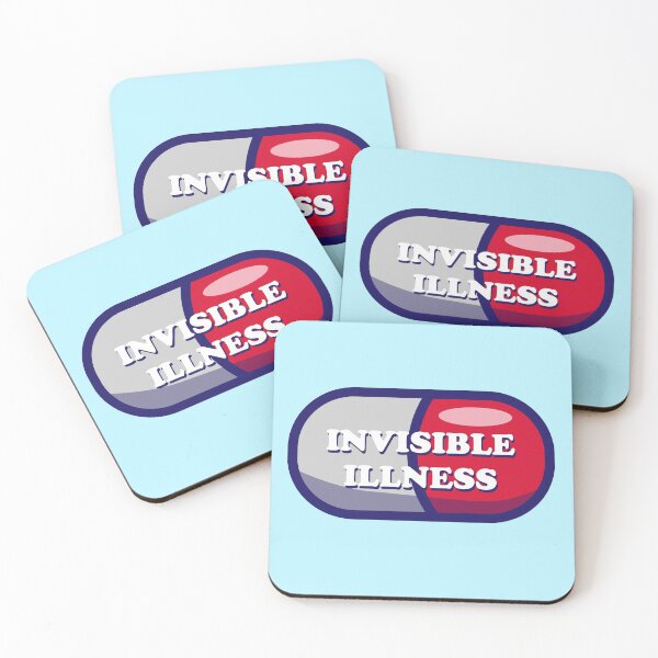 Item preview, Invisible Illness - Pill - Red designed and sold by MOREDANKMEMES.