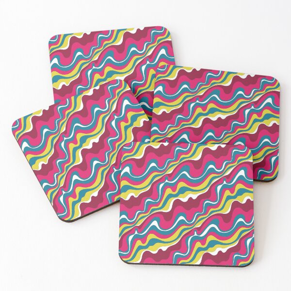 Item preview, Psychedelic wavy pattern in 60s style designed and sold by Sveta Aho.