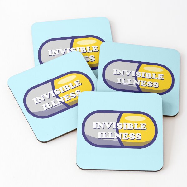 Item preview, Invisible Illness - Pill - Yellow designed and sold by MOREDANKMEMES.