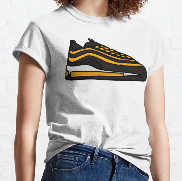 Yellow air max deals 97 shirt