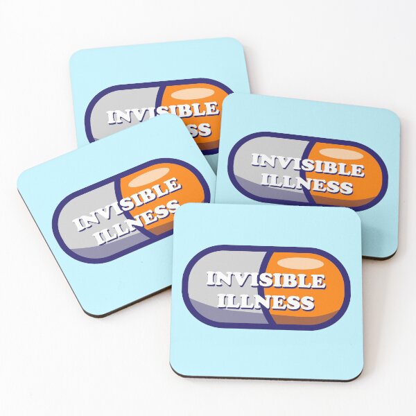 Item preview, Invisible Illness - Pill - Orange designed and sold by MOREDANKMEMES.