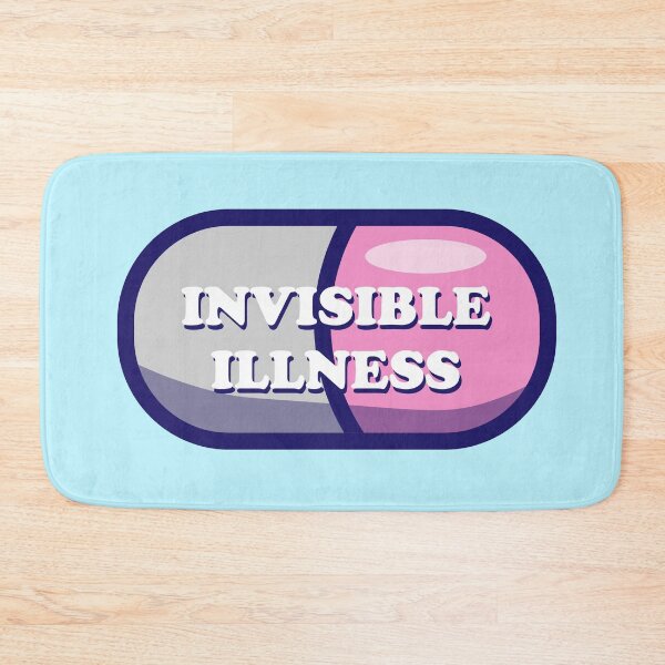 Item preview, Invisible Illness - Pill - Pink designed and sold by MOREDANKMEMES.