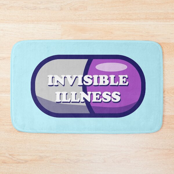 Item preview, Invisible Illness - Pill - Purple designed and sold by MOREDANKMEMES.