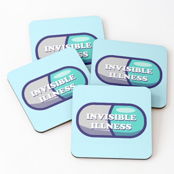 Item preview, Invisible Illness - Pill - Teal designed and sold by MOREDANKMEMES.