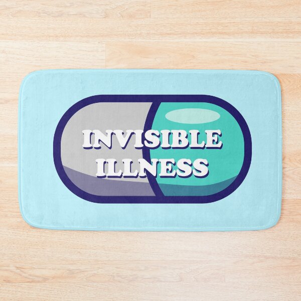 Item preview, Invisible Illness - Pill - Teal designed and sold by MOREDANKMEMES.