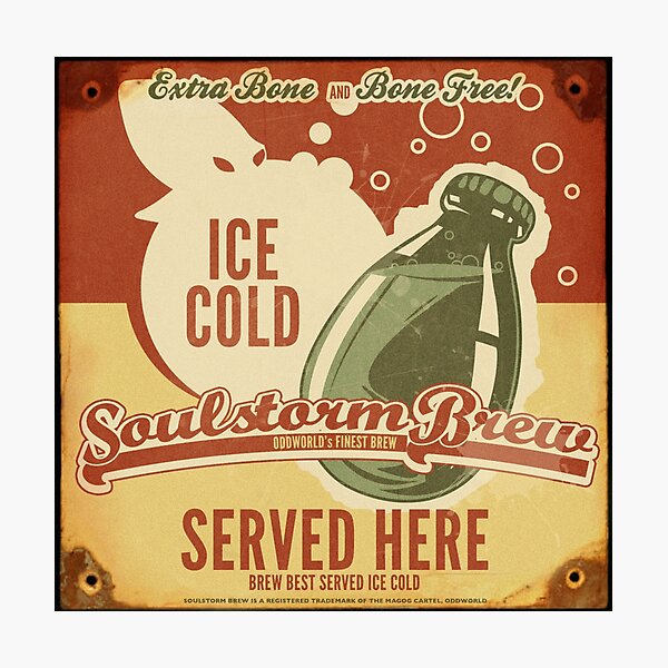 Ice Cold Soulstorm Brew Photographic Print