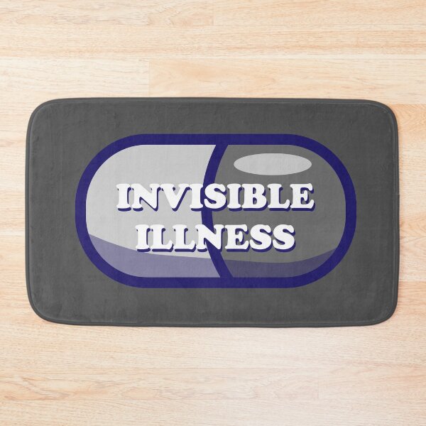 Item preview, Invisible Illness - Pill - Grey / Gray designed and sold by MOREDANKMEMES.