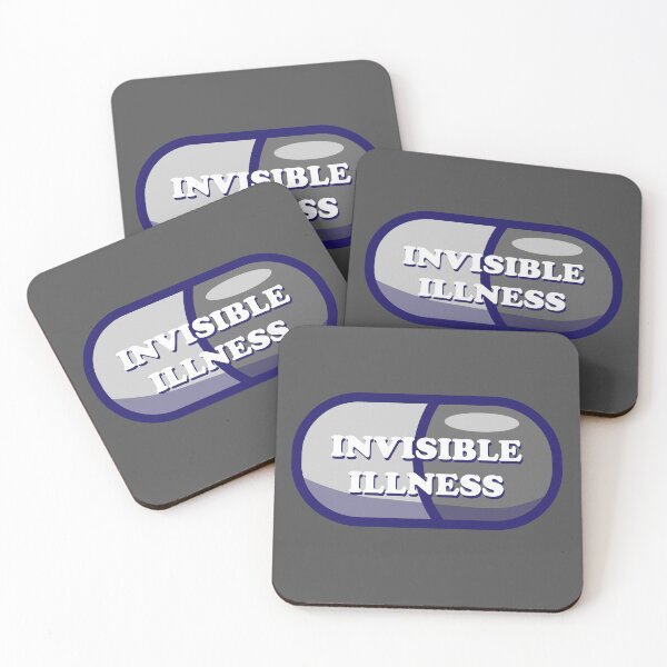 Item preview, Invisible Illness - Pill - Grey / Gray designed and sold by MOREDANKMEMES.