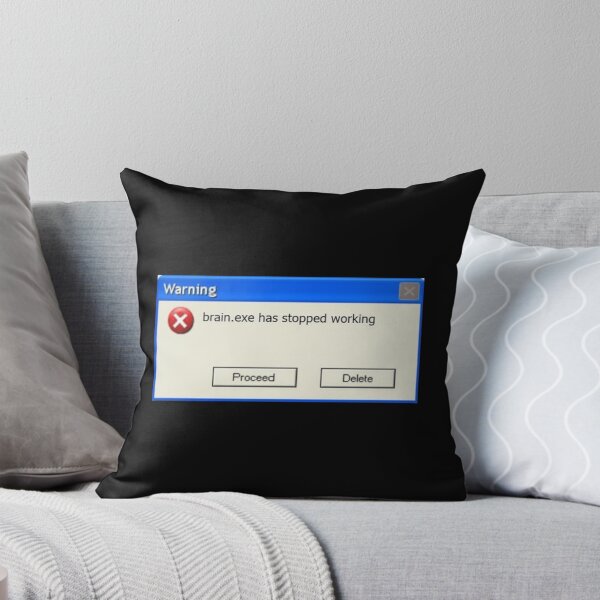 Item preview, Brain.exe has stopped working designed and sold by antony95.
