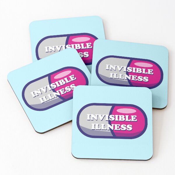 Item preview, Invisible Illness - Pill - Magenta designed and sold by MOREDANKMEMES.
