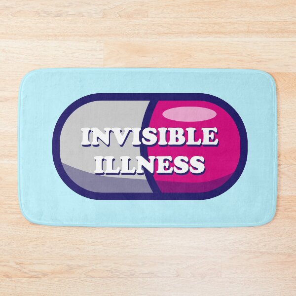 Item preview, Invisible Illness - Pill - Magenta designed and sold by MOREDANKMEMES.