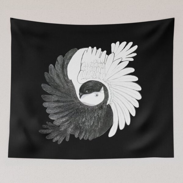Item preview, Yin Yang Doves black  designed and sold by evafriese015.