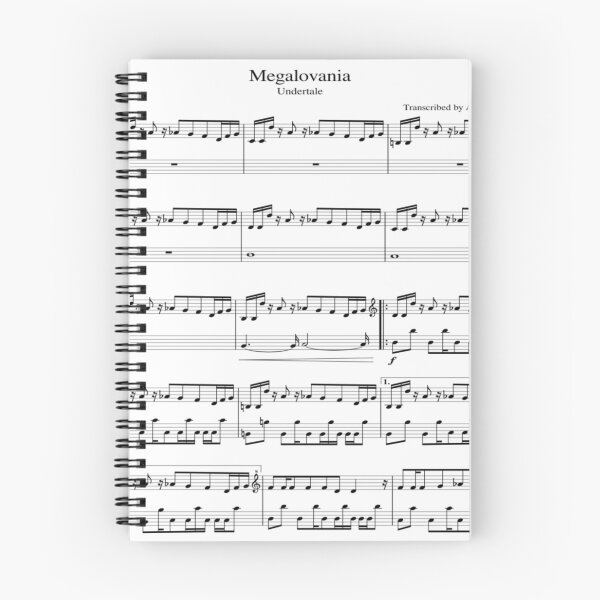 Item preview, Megalovania Sheet Music designed and sold by ironmaniac.