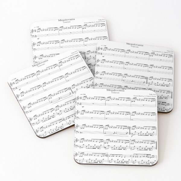 Item preview, Megalovania Sheet Music designed and sold by ironmaniac.