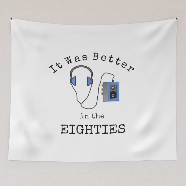 Item preview, Retro 80s Decade Better Eighties Memories Tape design 1980s designed and sold by CreatedByHeidi.