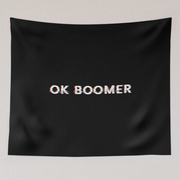 Item preview, ok boomer glitch vaporwave designed and sold by Teeter-Totter.