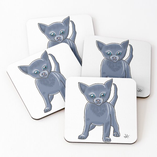 Item preview, Blue Russian Kitten designed and sold by MFGB-Creations.