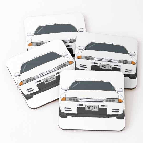 Item preview, White Nissan GTR R32 designed and sold by MinimalVehicle.