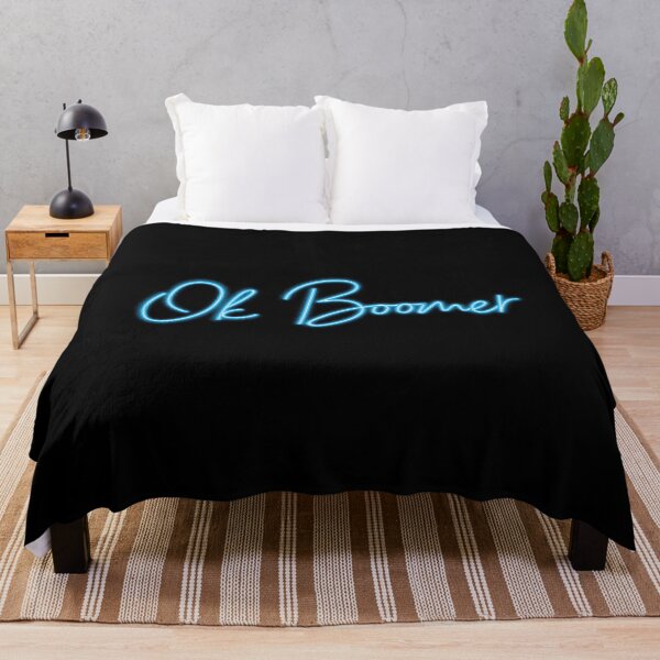 Item preview, ok boomer NEOn Sign designed and sold by Teeter-Totter.