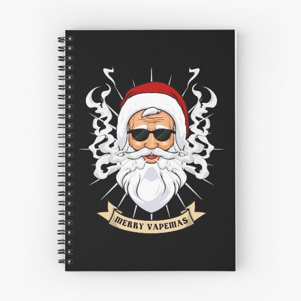Artikelvorschau, Merry Vapemas - Weihnachtsmann mit Sonnenbrille entworfen und verkauft von anziehend.
