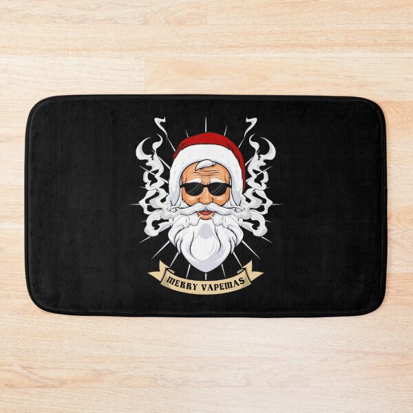 Item preview, Merry Vapemas - Vaping Santa Claus With Sunglasses designed and sold by anziehend.