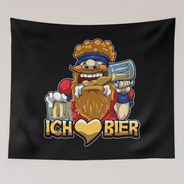 Item preview, Ich liebe Bier - Brauerei Oktoberfest Saufen Alk designed and sold by anziehend.