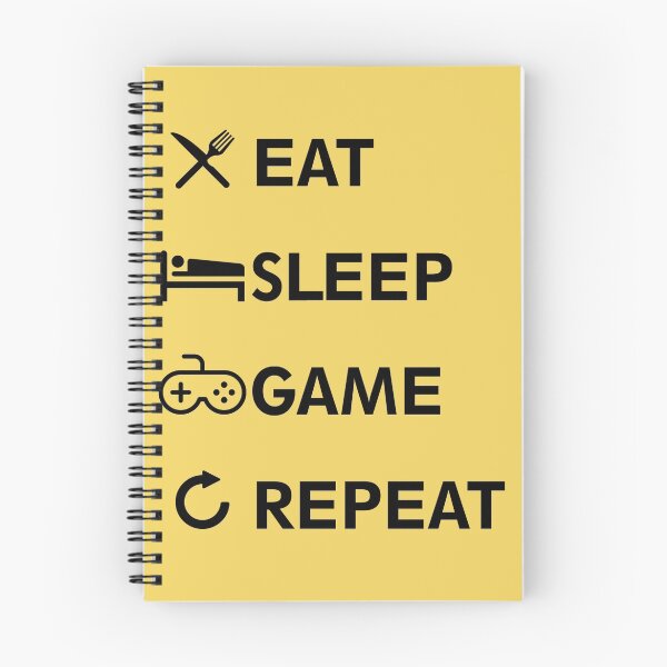 Item preview, Eat Sleep GAME Repeat! designed and sold by inkDrop.