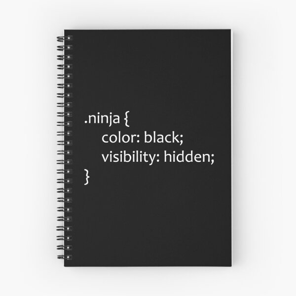 Item preview, CSS Ninja designed and sold by Mobius Tees.