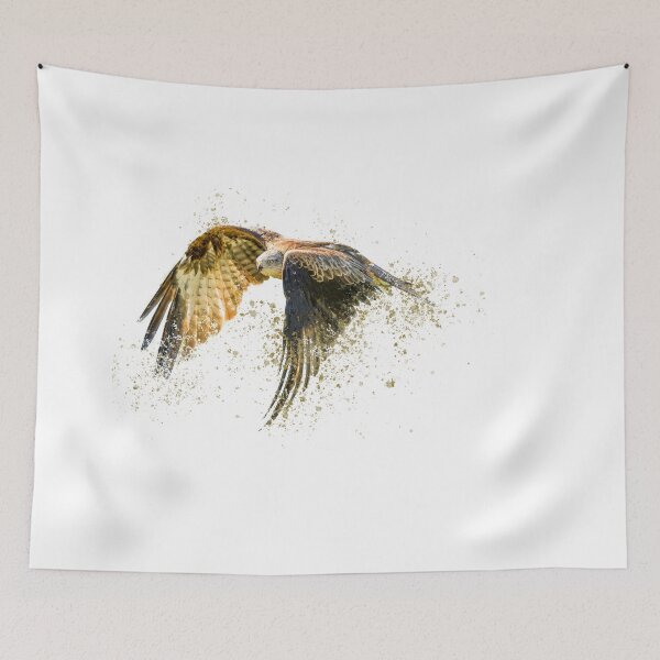 Item preview, Black Kite Splatter  designed and sold by Darren Wilkes.