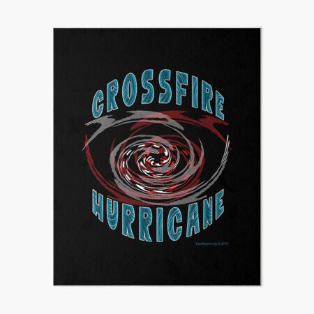 Crossfire Hurricane Art Board Print