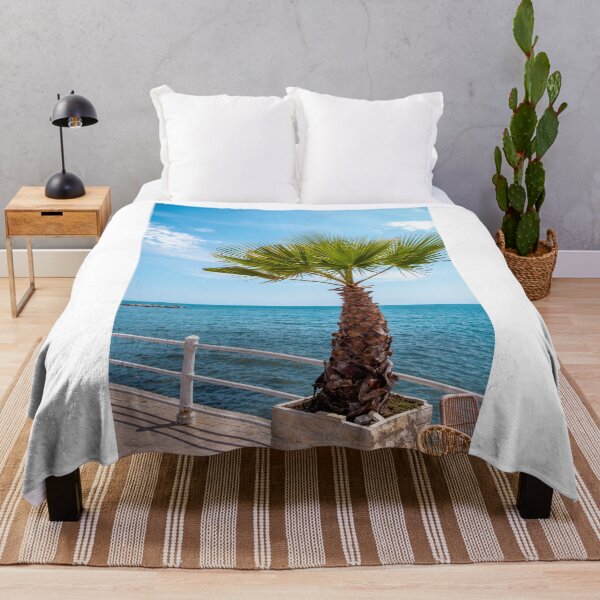 Item preview, Tropical Ocean Barbados Palm Trees designed and sold by newburyboutique.