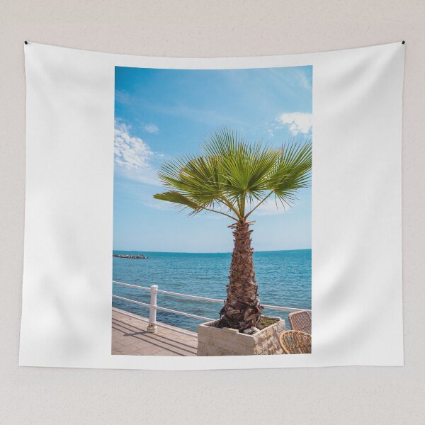 Item preview, Tropical Ocean Barbados Palm Trees designed and sold by newburyboutique.