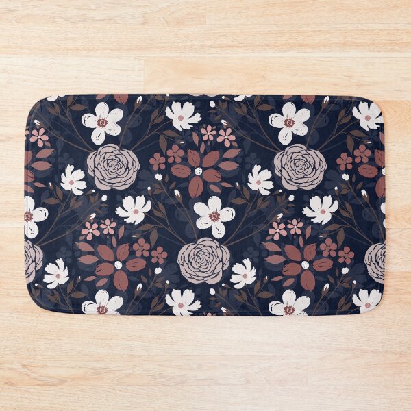 Item preview, Rose Pink Floral Blue Design designed and sold by InovArtS.
