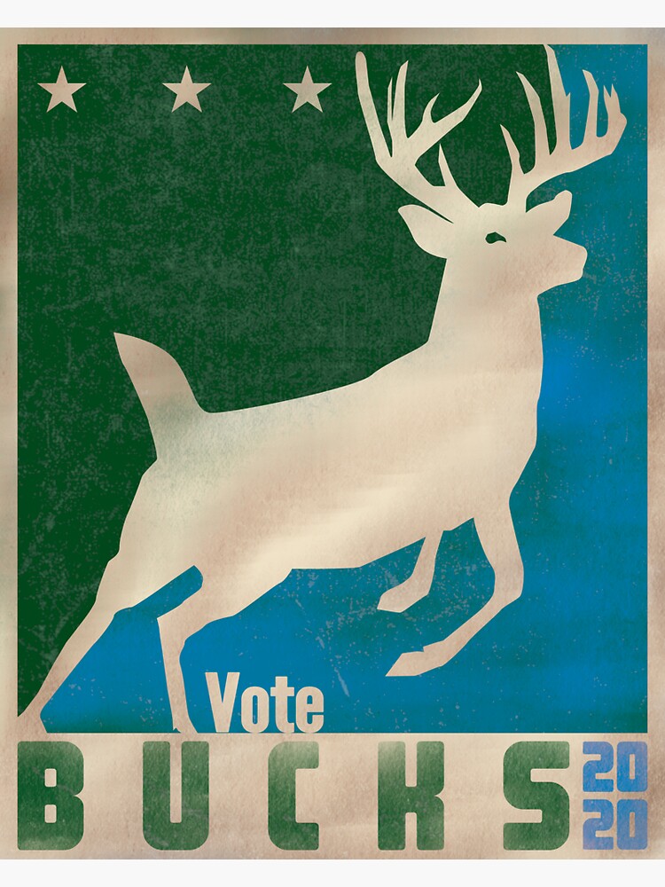 Vote Bucks - 2020 by AJW3-Art
