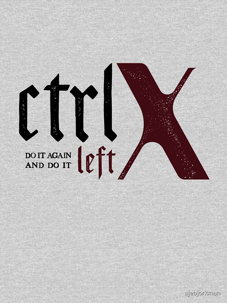 Ctrl X by ajebjorkman