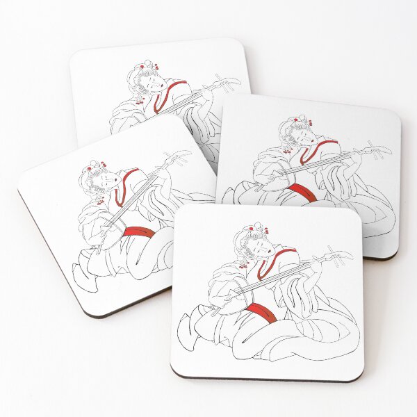 Item preview, Woman in Shamisen designed and sold by Gotoo.