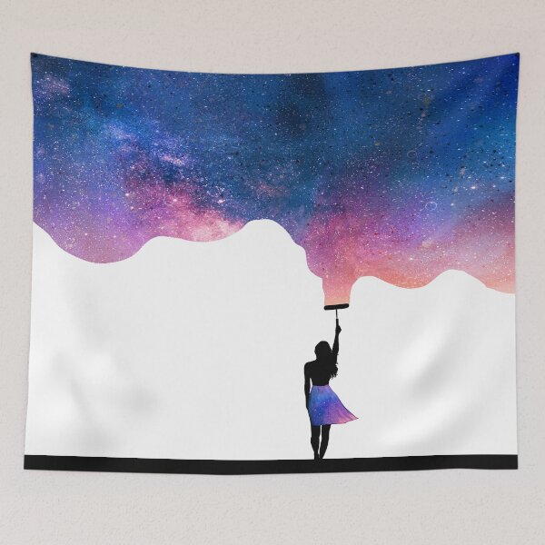 Item preview, Painting: The World Is Your Canvas designed and sold by Olivia Ossege.