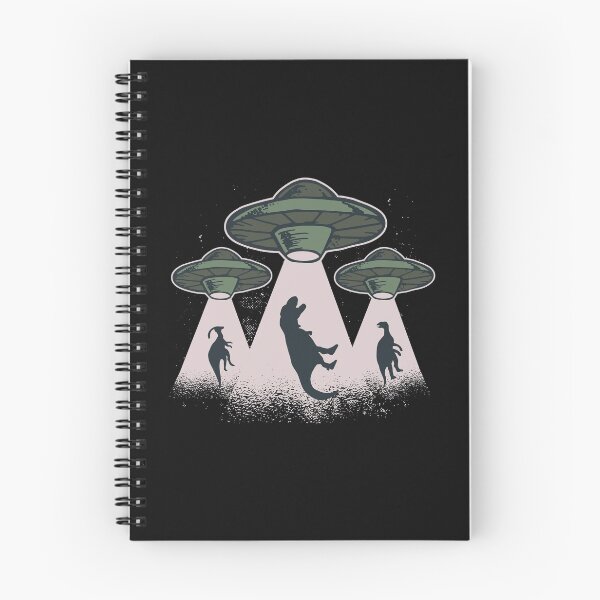 Item preview, Ufos kidnap dinosaurs designed and sold by Dibbelchen.