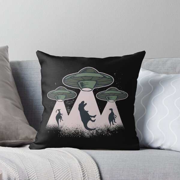 Item preview, Ufos kidnap dinosaurs designed and sold by Dibbelchen.
