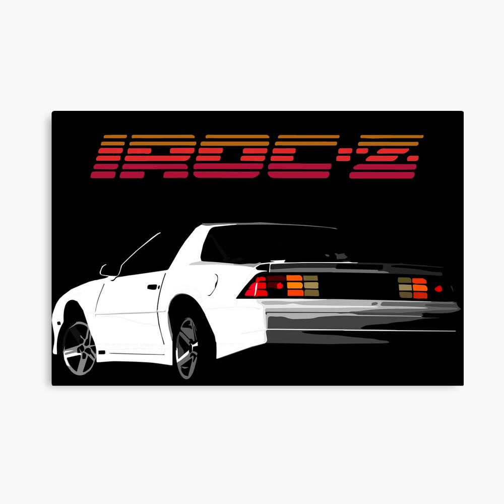 Poster « 1987  Logo IROC Z », par FromThe8Tees | Redbubble