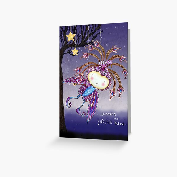 The Jubjub Bird Greeting Card