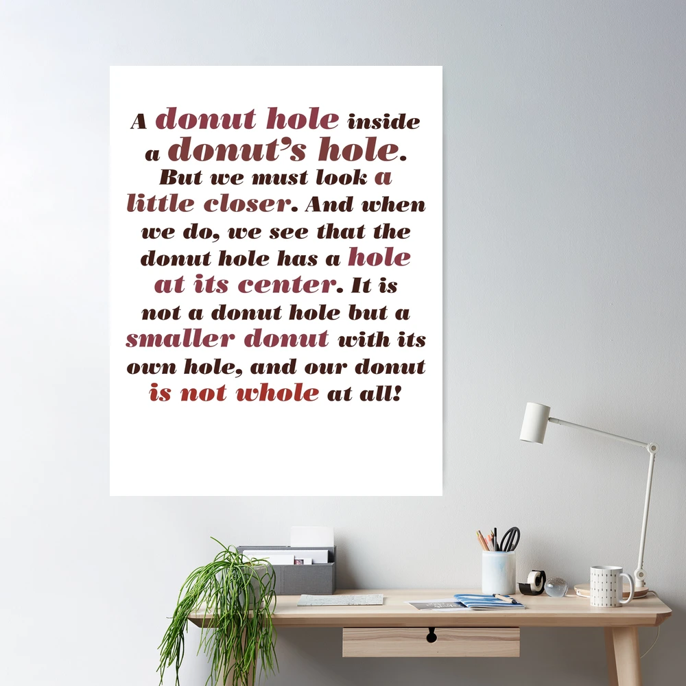 Full Quote: A Donut Hole Within A Donut's Hole, Knives Out Throw