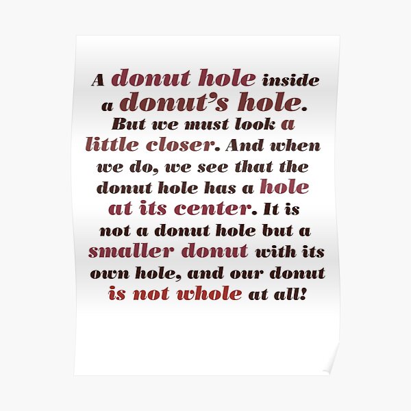 Full Quote: A Donut Hole Within A Donut's Hole, Knives Out Poster