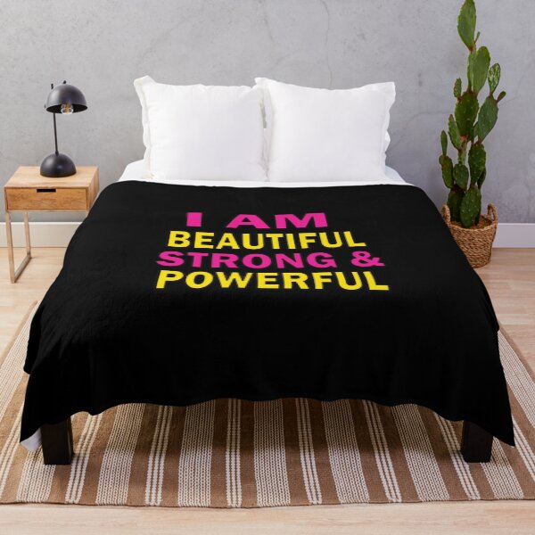 Item preview, Affirmation - I am beautiful, strong and powerful designed and sold by sidmj.